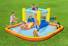 Надувной игровой комплекс аквапарк с батутом и горкой Bestway Beach Bounce, фото 3