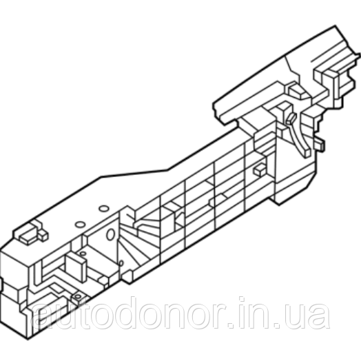 Ручка внутрішня двері передньої ліва Nissan Ariya (22-) 80611-5MP0A