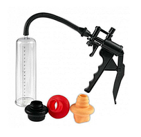 Помпа вакуумна чоловіча The Perfect Pump з 3 змінними кільцями, 170 мм*50 мм, Новинка