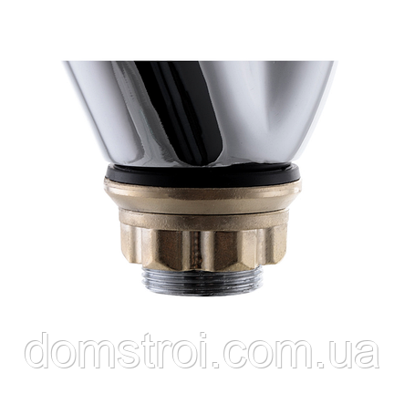 Монокран на одну воду ZERIX TZF-605 хром (ZX0093) букса/гайка, фото 3