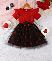 Сукня дитяча "Сердечки" 1-4 роки