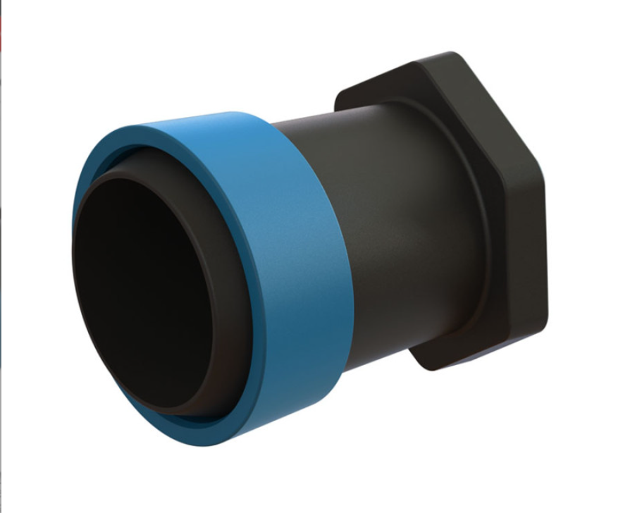 Заглушка 50 мм для спрей ленти "Туман" (фітінг для стрічки), фото 1