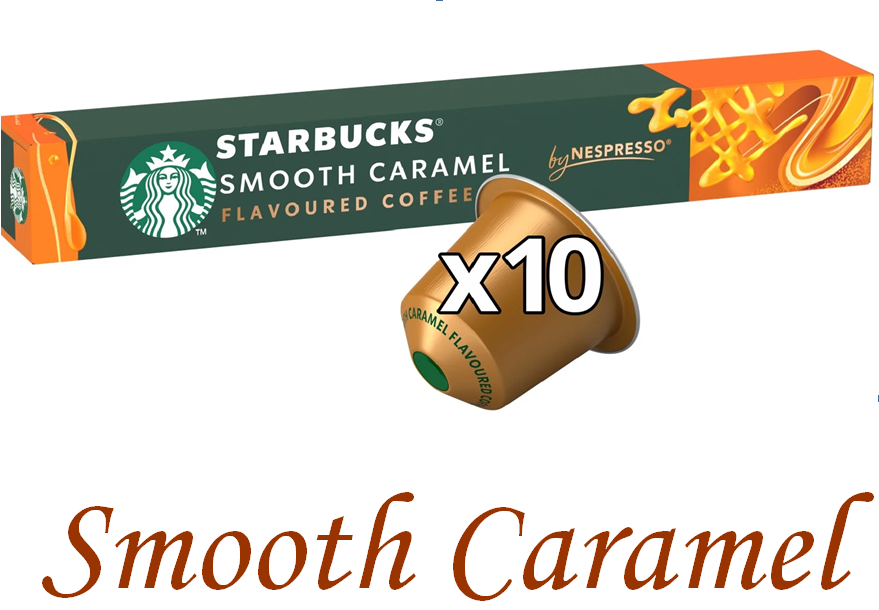 Кава в капсулах Nespresso Starbucks Smooth Caramel (тубус 10 капсул), фото 1