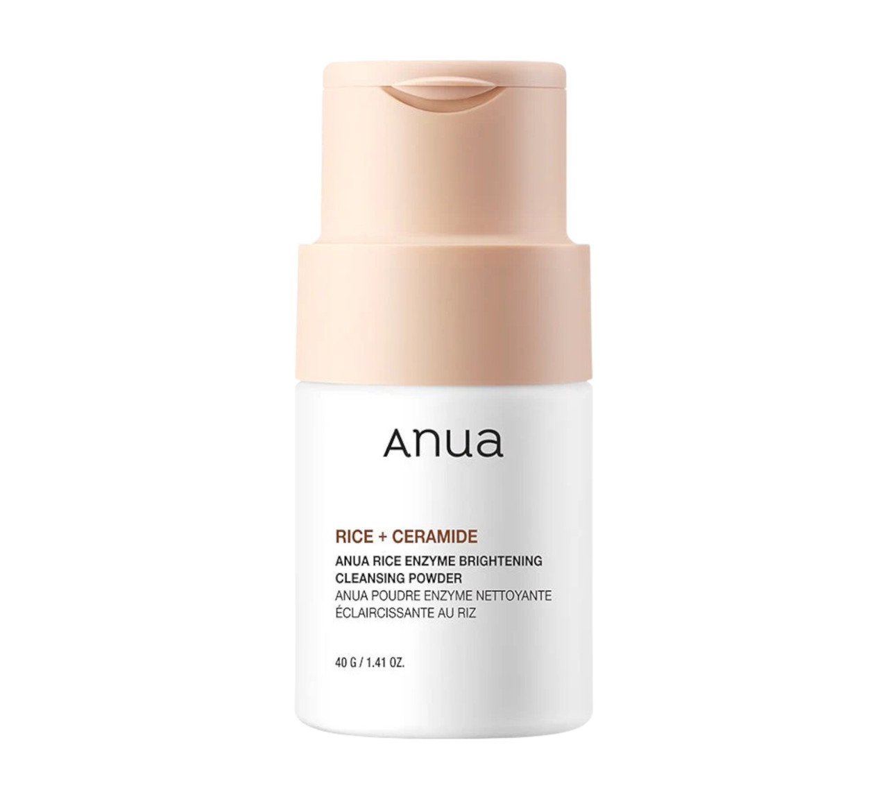 Пом'якшуюча ензимна пудра ANUA Rice Enzyme Brightening Cleansing Powder 40 г з рисовим екстрактом
