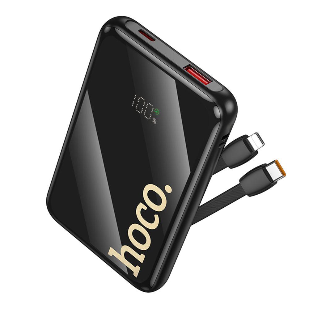 Power Bank Hoco Q37 Graceful 22.5W+PD20W with two cables 10000mAh, фото 1