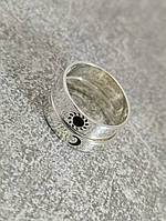 Серебряные обручальные кольца Солнце и Луна пара DARIY 223обр