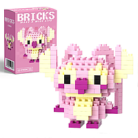 Конструктор фігурка BRICKS пікселі Стіч Ангел 180 деталей C1034