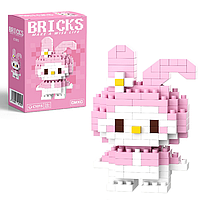 Конструктор фігурка BRICKS пікселі Мелоді 159 деталей C1015