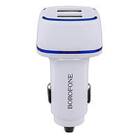 Автозарядний пристрій Borofone BZ14 2 USB 2.4A
