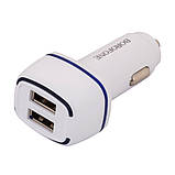 Автозарядний пристрій Borofone BZ14 Micro 2USB 2.4A, фото 3