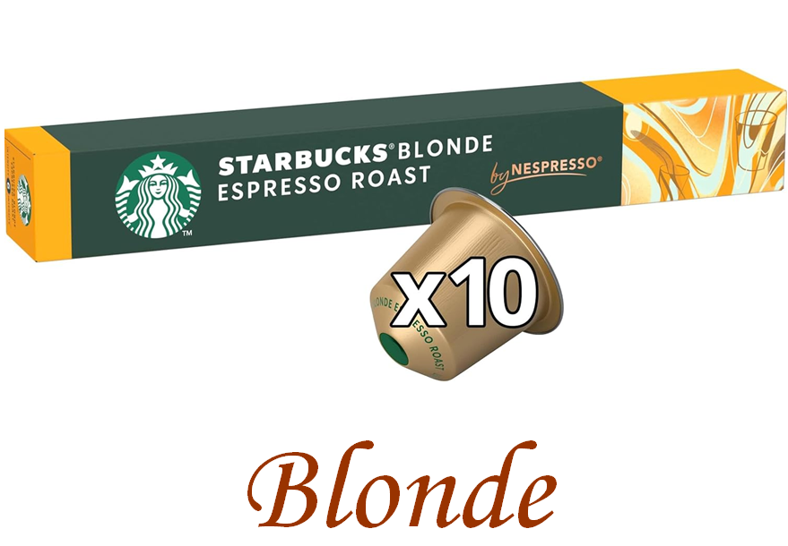 Nespresso Starbucks Blonde (тубус 10 капсул)
