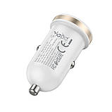 Автозарядний пристрій Borofone BZ22 1USB/1USB-C QC/PD30W, фото 4