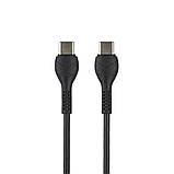 Автозарядний пристрій Hoco NZ5 Smooth road PD 30W+QC3.0 Type-C to Type-C, фото 4