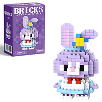 Конструктор фігурка BRICKS пікселі Зайчик Stella Duffy and Friends 180 деталей C1004