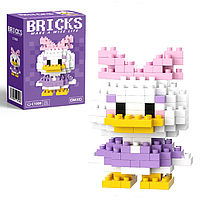 Конструктор фігурка BRICKS пікселі Дейзі Дак 133 деталей C1008