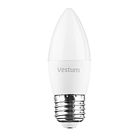 Світлодіодна лампа Vestum C37 8W 4100K 220V E27 1-VS-1309