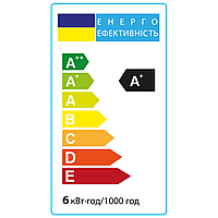 Світлодіодна лампа Vestum MR16 6W 3000K 220V GU10 1-VS-1505