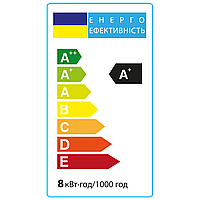Світлодіодна лампа Vestum MR16 8W 3000K 220V GU10 1-VS-1507