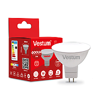 Світлодіодна лампа Vestum MR16 7W 4100K 220V GU5.3 1-VS-1510
