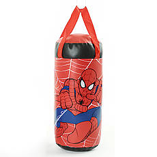 Дитячі боксерські рукавички та підвісна груша Людина Павук комплект для дитячих тренувань і розвитку, фото 4