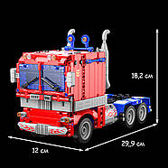 Збірний програмований конструктор 2 в 1 «Оптимус-Прайм» на гусеницях, фото 3