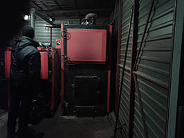 Контейнер с котлами на твердом топливе ARS 100 кВт и 200 кВ и Thermodinamik 175 кВт (пелеты,уголь) г.Харьков 2