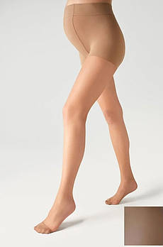 Колготки 20 ден для вагітних Marilyn Mama 20 Чорні Бежеві розміри 2 3 4