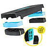 Степ-платформа 2-ступенева Cornix 68 х 28 х 10-15 см XR-0191 Black/Blue Poland, фото 9