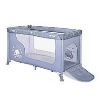 Манеж Lorelli Moonlight 1L (silver blue car)