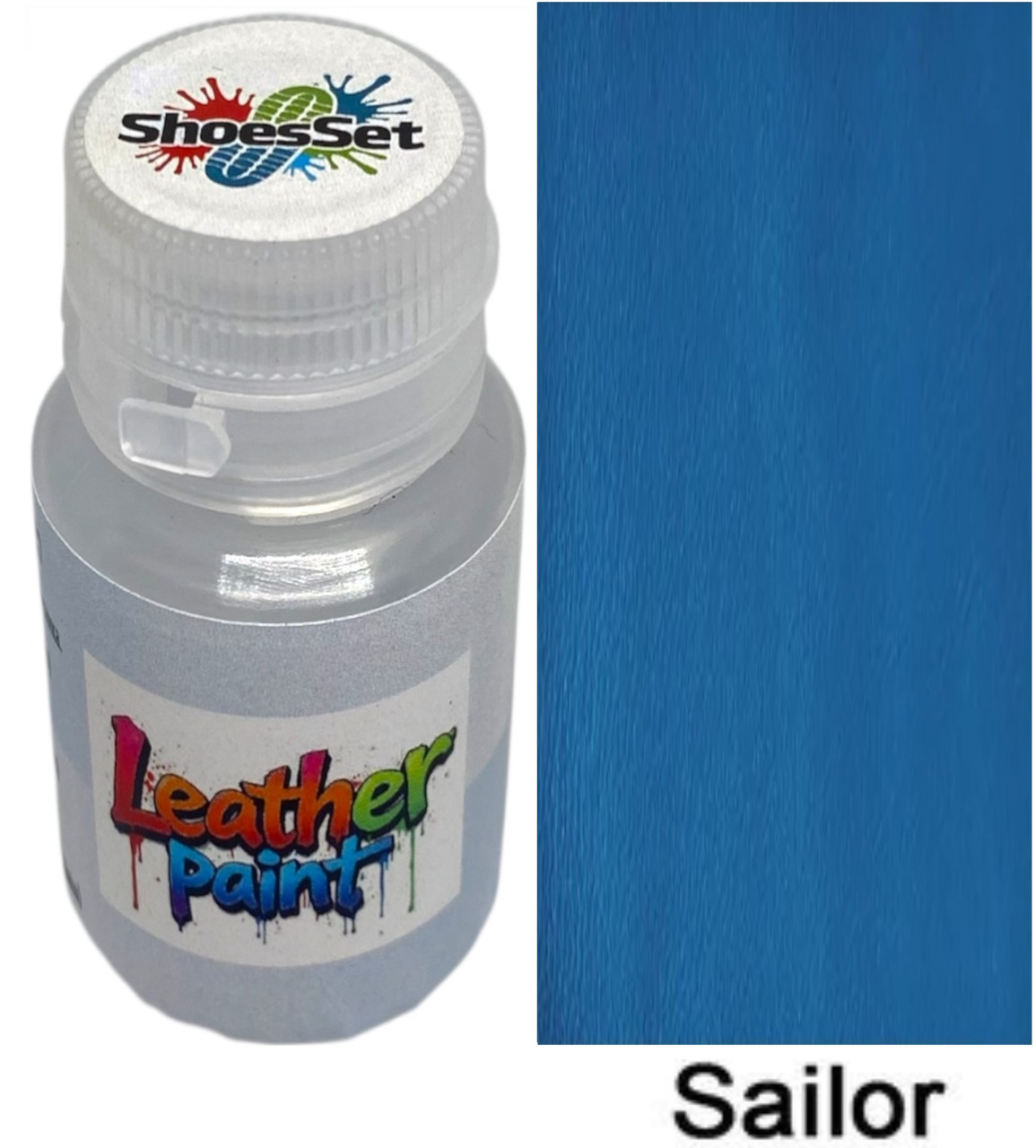 Фарба поліуретанова (водна) для шкіряних виробів 20 мл. Sailor, фото 1