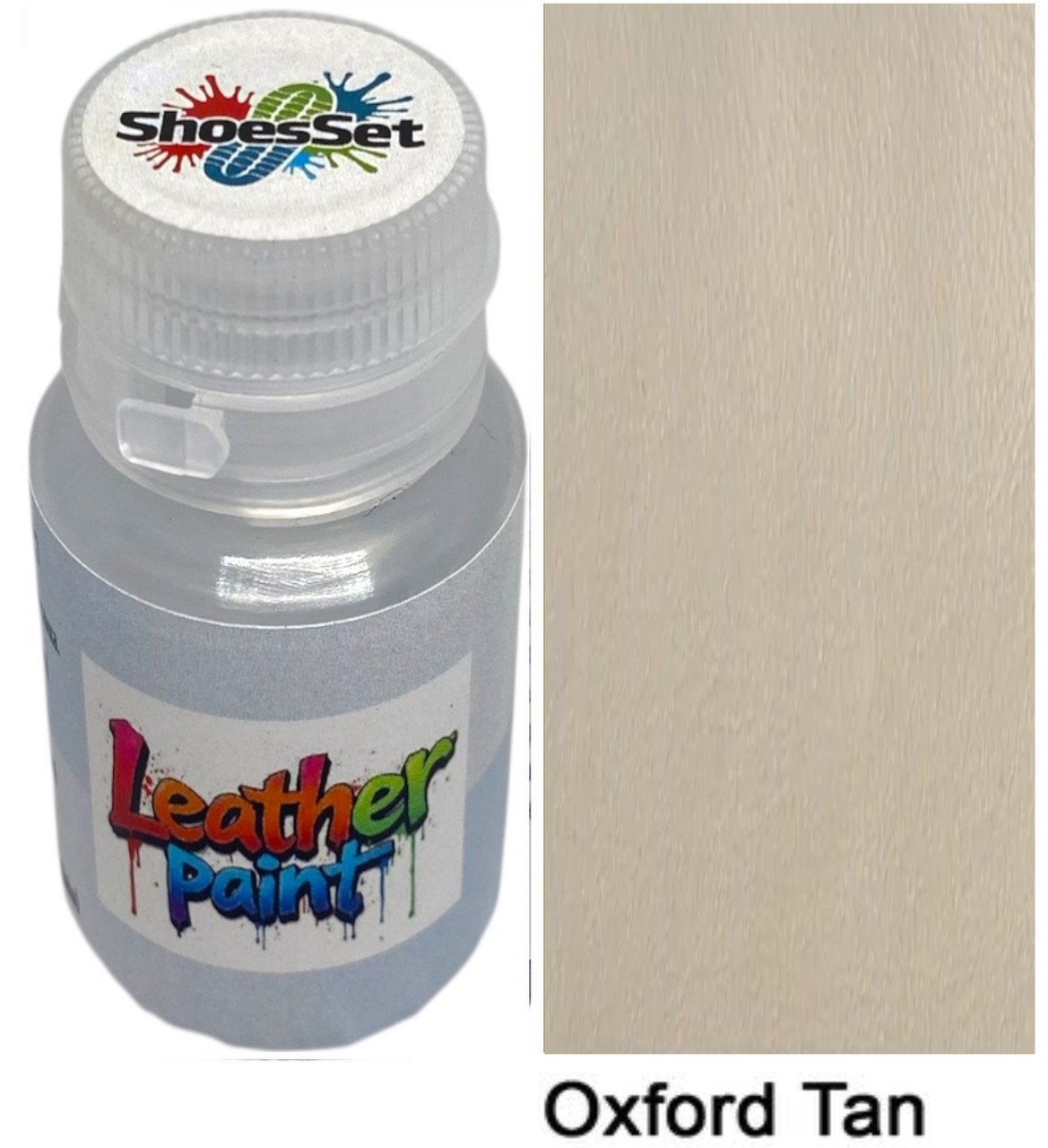 Фарба поліуретанова (водна) для шкіряних виробів 20 мл. Oxford Tan, фото 1