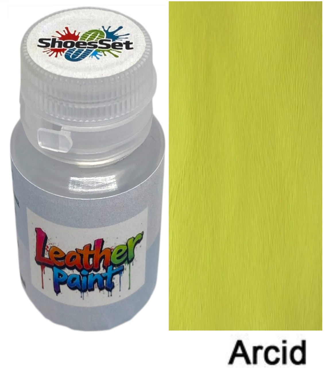Фарба поліуретанова (водна) для шкіряних виробів 20 мл. Arcid, фото 1