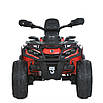 Електро квадроцикл для дітей Bambi M 6080 24V, 4 двигуни 200W, музика USB/TF, вантажність до 50 кг, фото 4