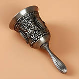 Ручний дзвін із цинкового сплаву RESTEQ 115х53 мм. Ручний дзвіночок із цинку, фото 6