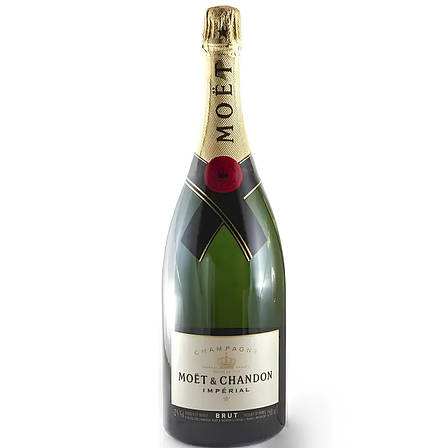 Муляж Велика пляшка Шампанське Moet Chandon, бутафорія 1.5л без коробки, фото 1