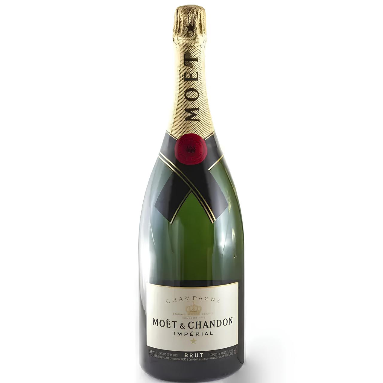 Муляж Велика пляшка Шампанське Moet Chandon, бутафорія 1.5л без коробки