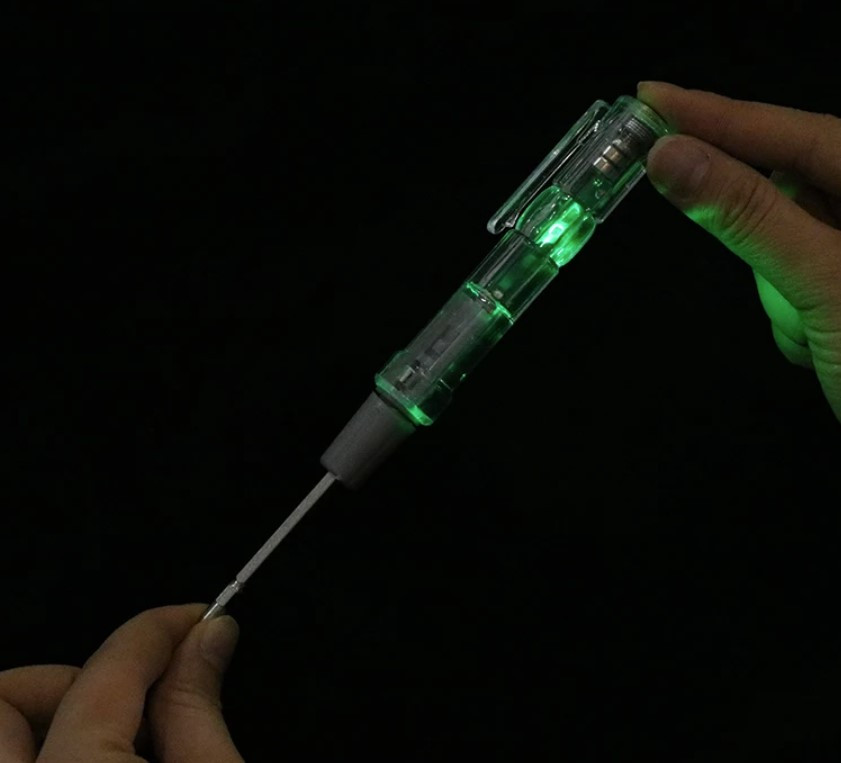 Викрутка індикаторна  CTN-633 для пошуку схованої проводки з додаковими батарейками