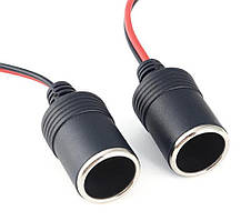 Шнур с крокодилами на штекер питания универсальный крестом на 4 разъема