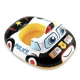 Дитячий надувний пліт "Поліцейська машина" Intex 59586-6, Toyman
