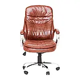 Крісло Richman Валенсія В Хром M-2 (Anyfix) Коричневий, фото 2