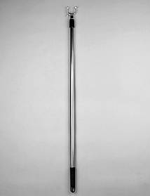 Палка знімач телескопічна для зняття та розвішування одягу 111 см - 199 см