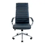 Крісло Richman Малібу Хром M-1 (Tilt) Чорний, фото 2