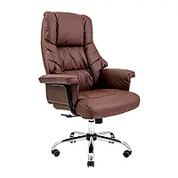 Крісло Richman Конгрес Хром M-2 Широкий (Anyfix Wide) Коричневий