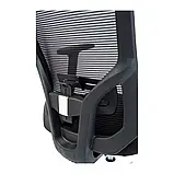 Крісло Richman Роджер Хром M-2 (Anyfix) Сітка чорна, фото 6