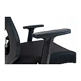 Крісло Richman Роджер Хром M-2 (Anyfix) Сітка чорна, фото 9