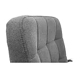 Крісло Richman Брукс Хром Піастра Темно-сірий, фото 5