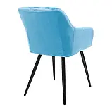 Стілець Richman Ліберті Ніжки чорні Бірюзовий, фото 4