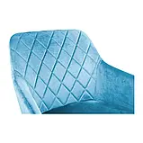 Стілець Richman Ліберті Ніжки чорні Бірюзовий, фото 6