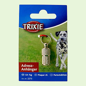 Медальйон-адресник Trixie хромований для собак і котів 2275