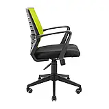 Крісло Richman Флеш Ю Пластик М-1 (Tilt) Сітка чорна + зелена, фото 3